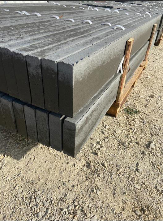 3D kerítés beton lábazat - 3